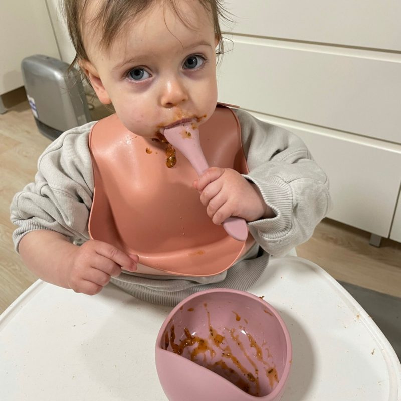 Smoosh Fork and Spoon Set - Latte