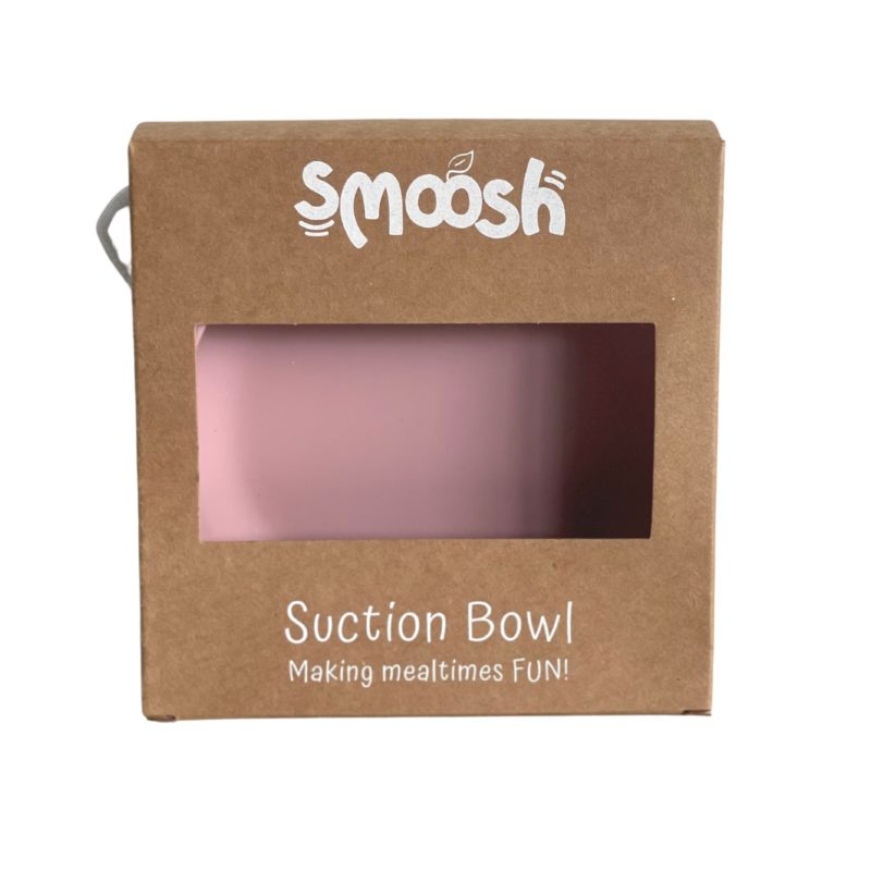 Smoosh Suction Bowl - Pink