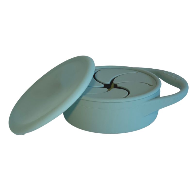 Smoosh Snack Cup with Lid - Teal