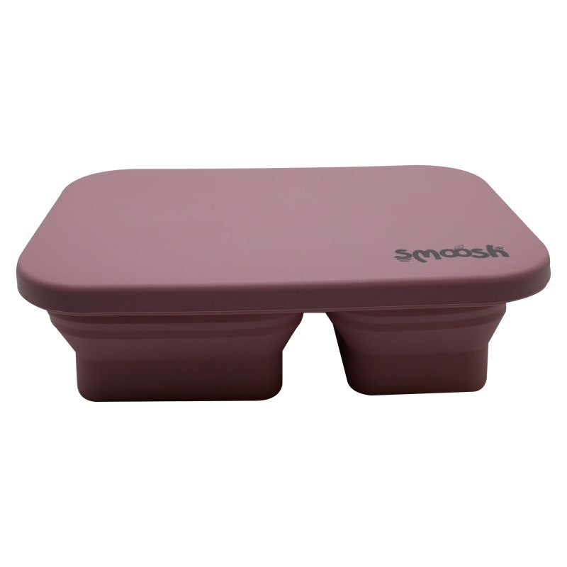 Smoosh Silicone Collapsible Lunch Box - Pink