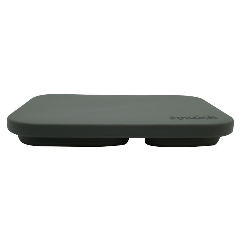 Smoosh Silicone Collapsible Lunch Box - Grey
