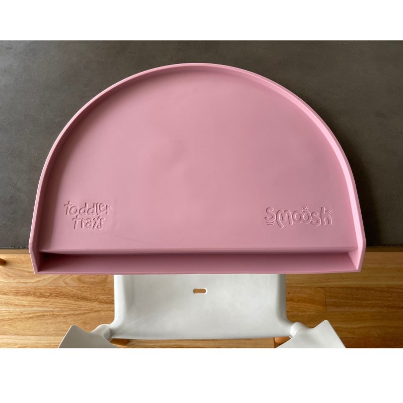 Smoosh Silicone Toddler Tray - Pink