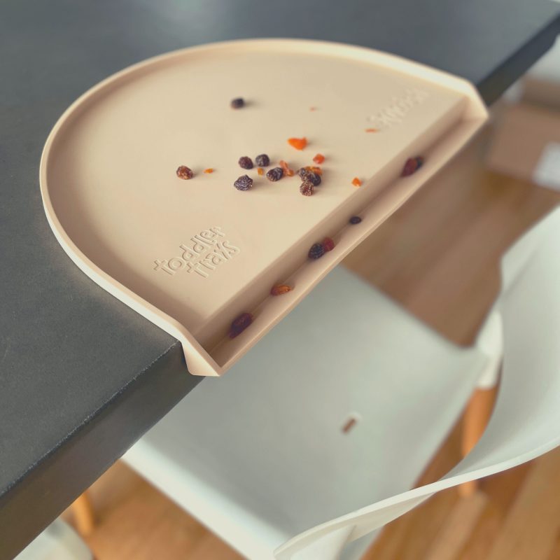 Smoosh Silicone Toddler Tray - Latte