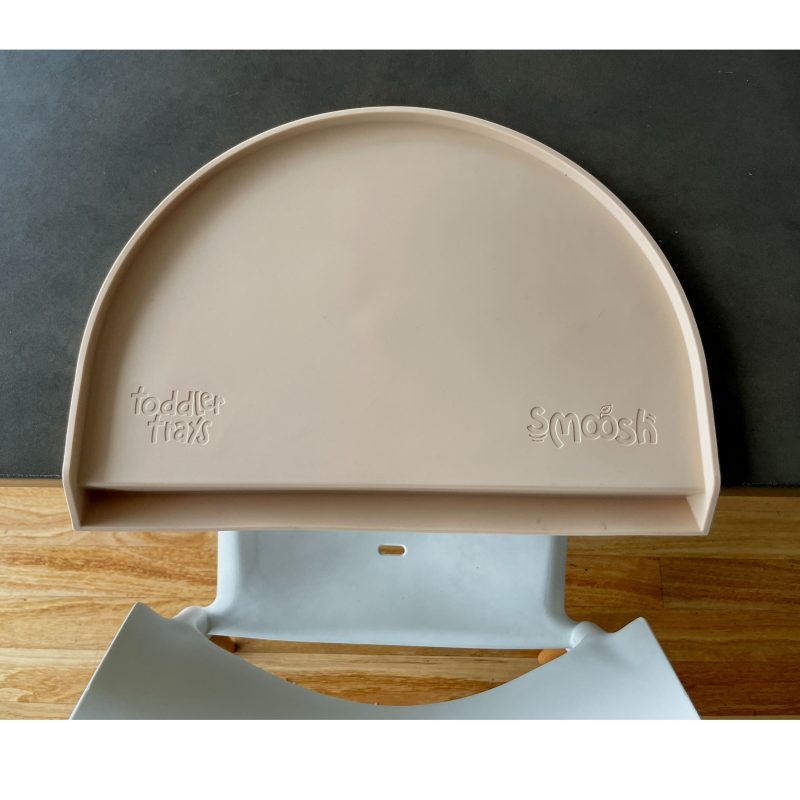 Smoosh Silicone Toddler Tray - Latte