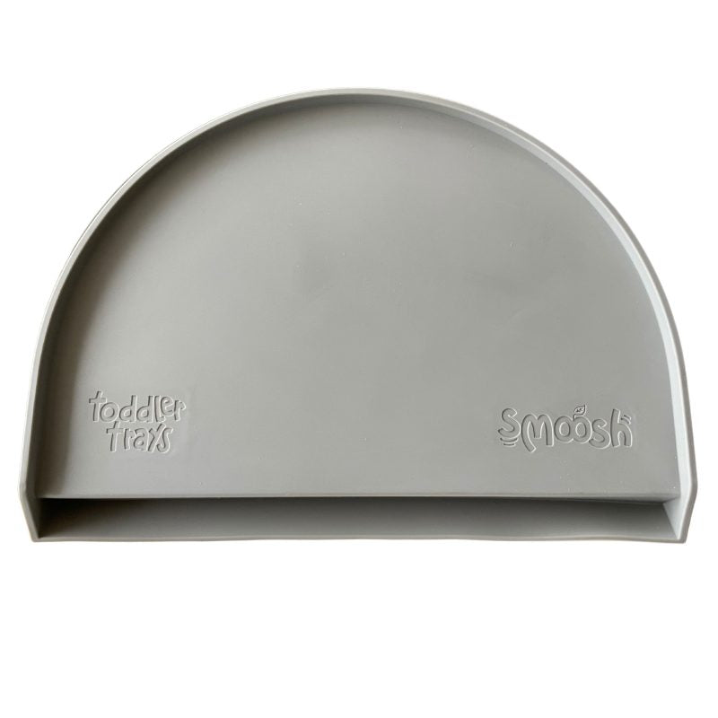Smoosh Silicone Toddler Tray - Grey