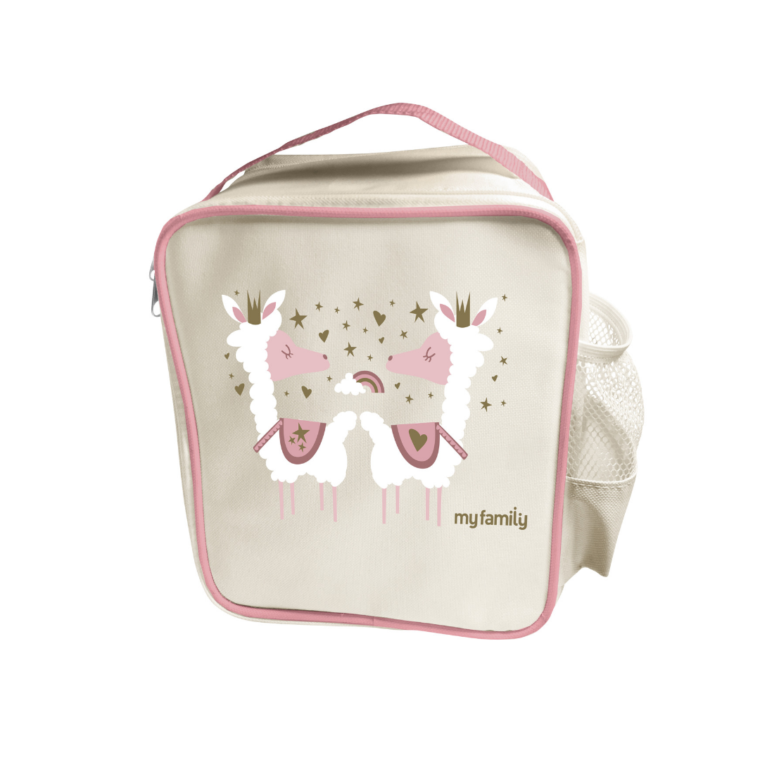 My Family Lunch Cooler Bag Llama