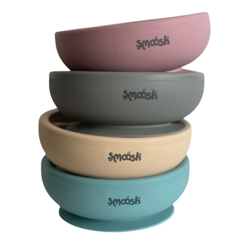 Smoosh Divider Bowl - Pink
