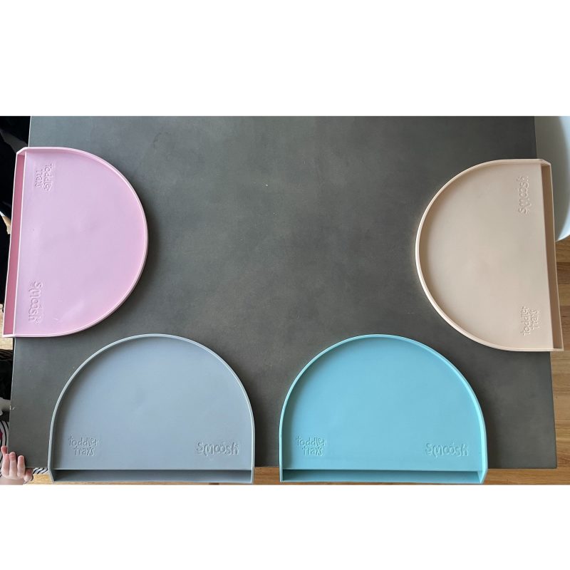 Smoosh Silicone Toddler Tray - Pink