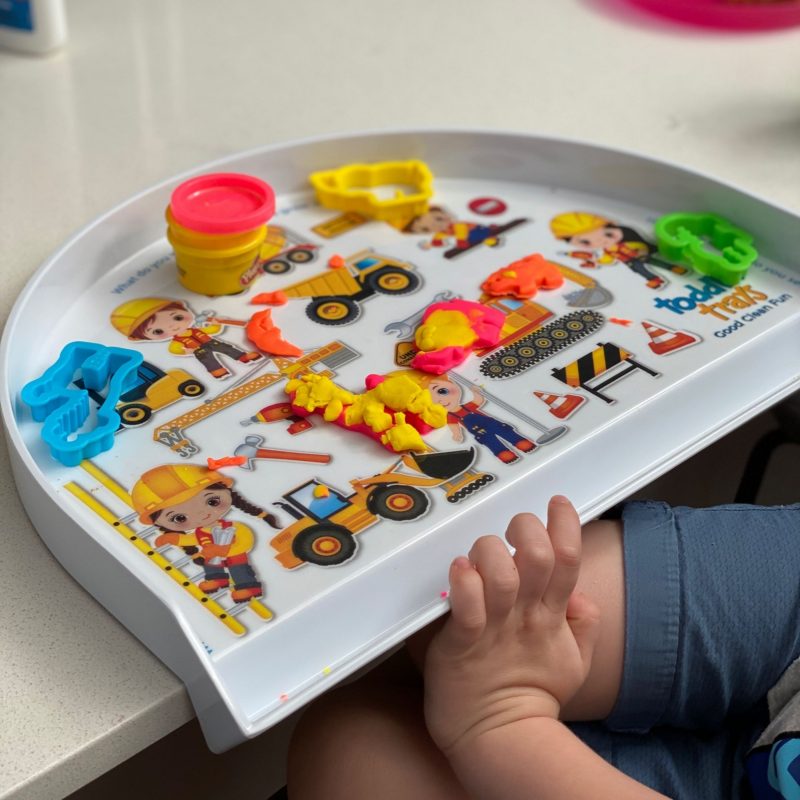 Toosh Coosh Toddler Tray - Construction