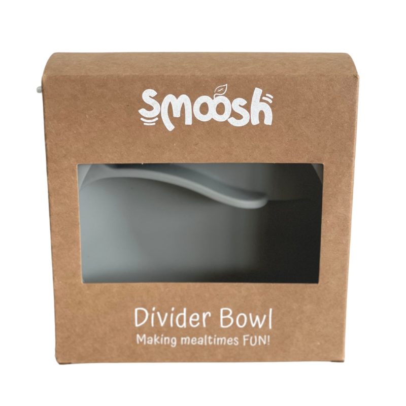 Smoosh Divider Bowl - Grey