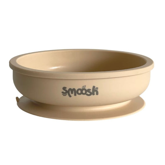 Smoosh Suction Bowl - Latte