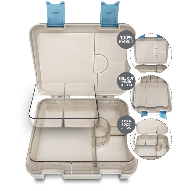 My Family Bento Spare Clips - Clear (Two Pack)