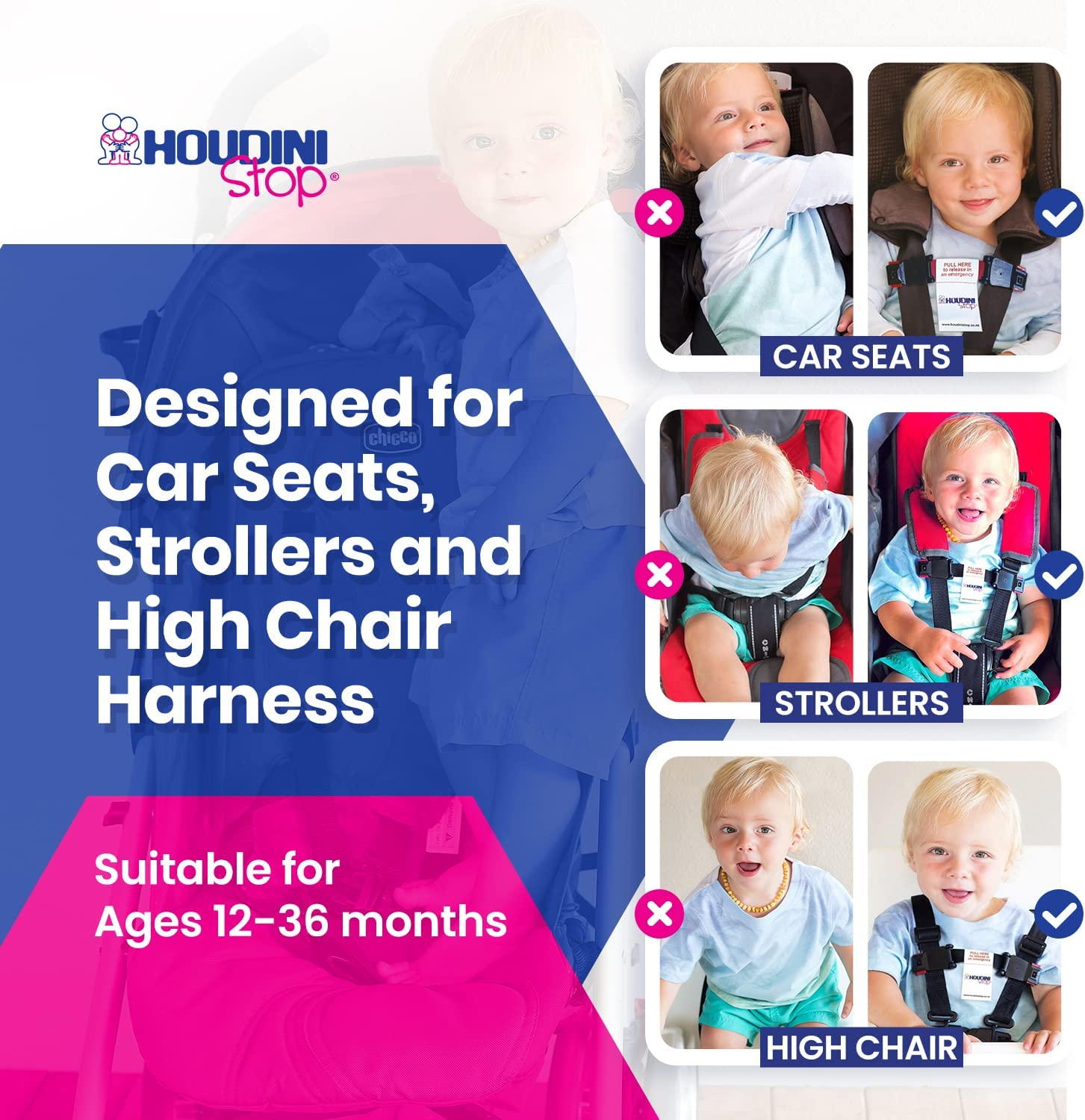 Houdini stop strap online