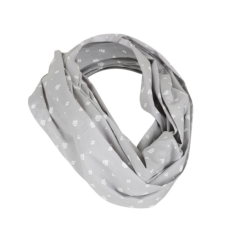 KissKiss HugHug Breast Feeding Scarf Diamond Grey