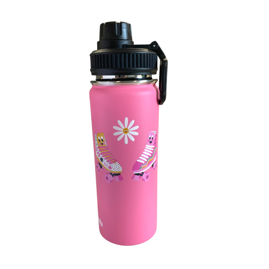 My Family 500ml Double Wall Bottle Skate